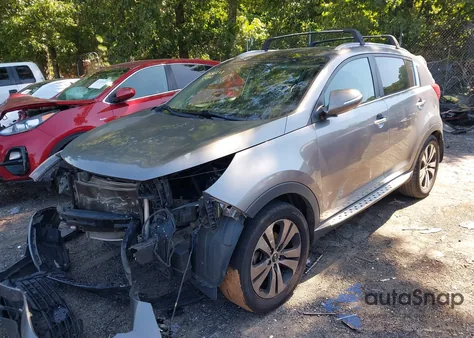 2013 Kia Sportage Ex z USA, uszkodzony, nr VIN KNDPC3A28D7450208